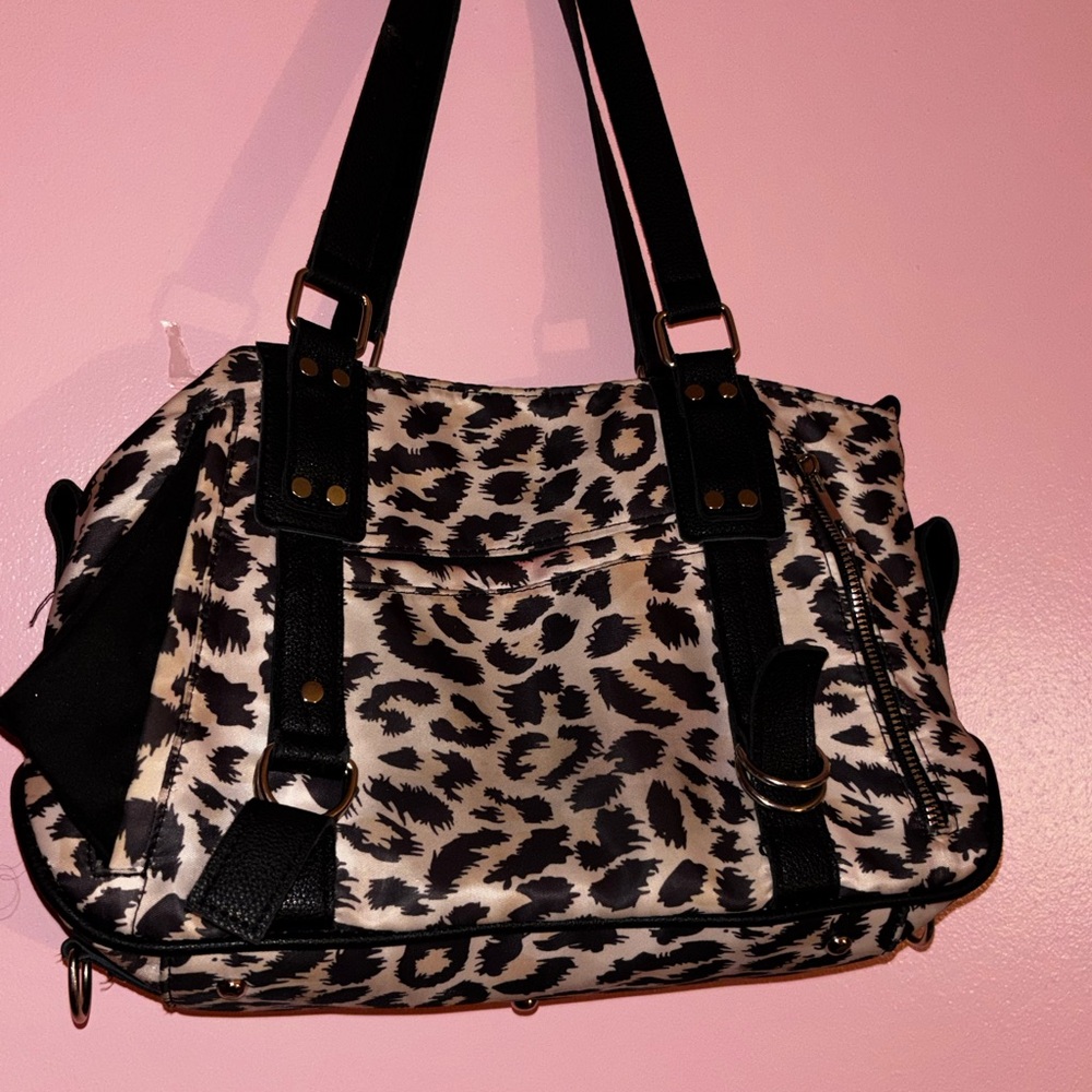Stylish Leopard Print Women's Bag